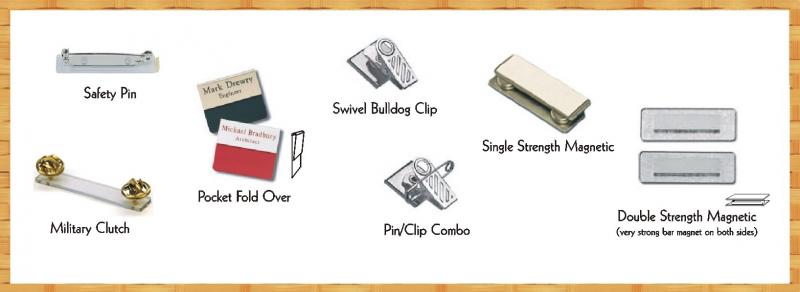 Badge Fasteners
