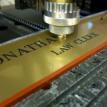 Rotary Engraving Laminated Plastics